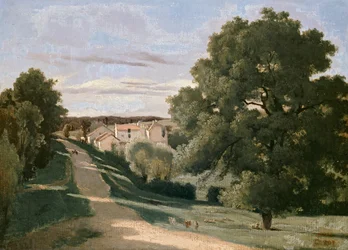 Landschaft: Le Petit Charville, in der Nähe von Ville d